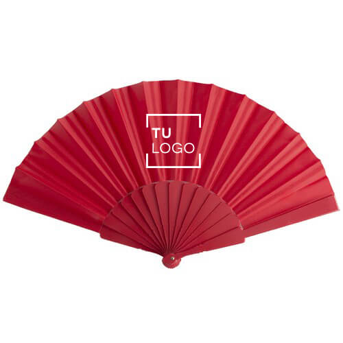 Abanico de Plástico Personalizado